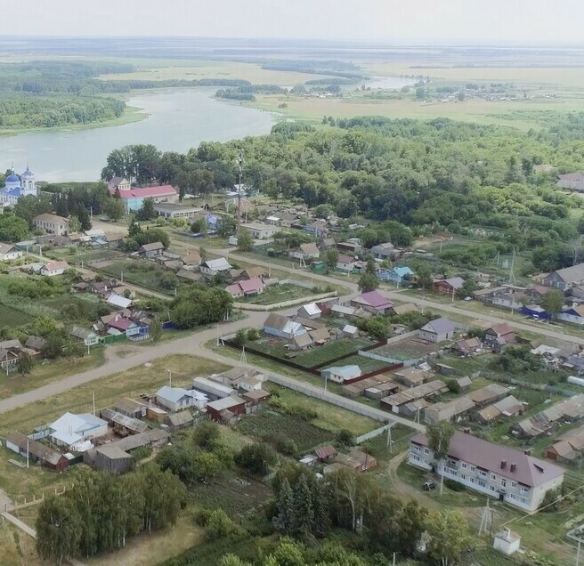 Река Бездна село Никольское Россия Татарстан Болгар