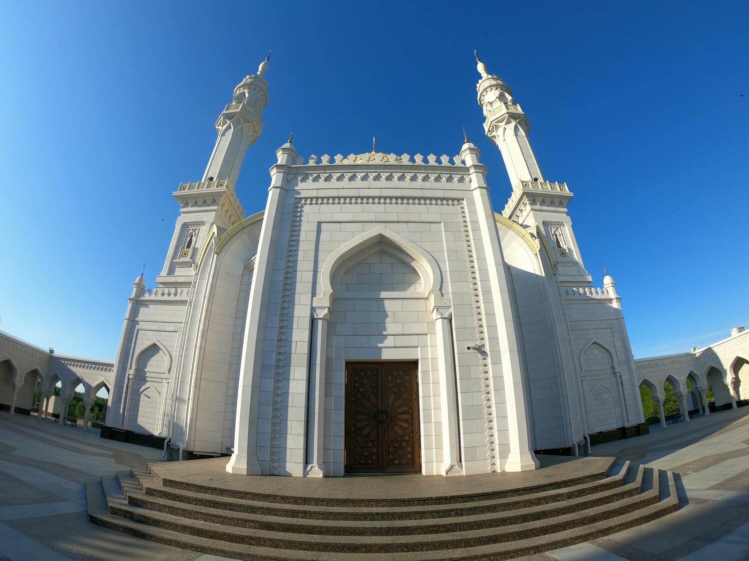 Белая Мечеть Татарстан Ночью