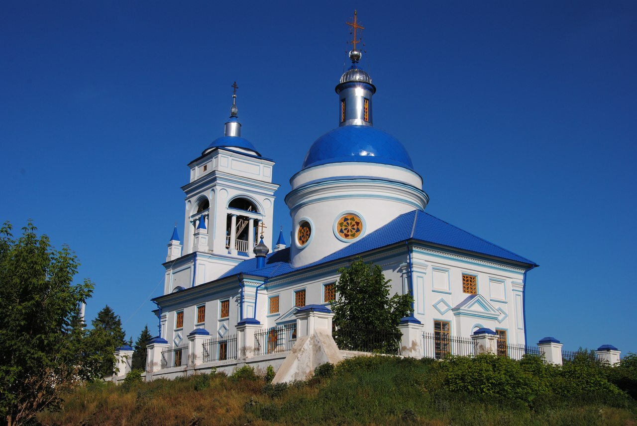 Село Никольское храм Татарстан